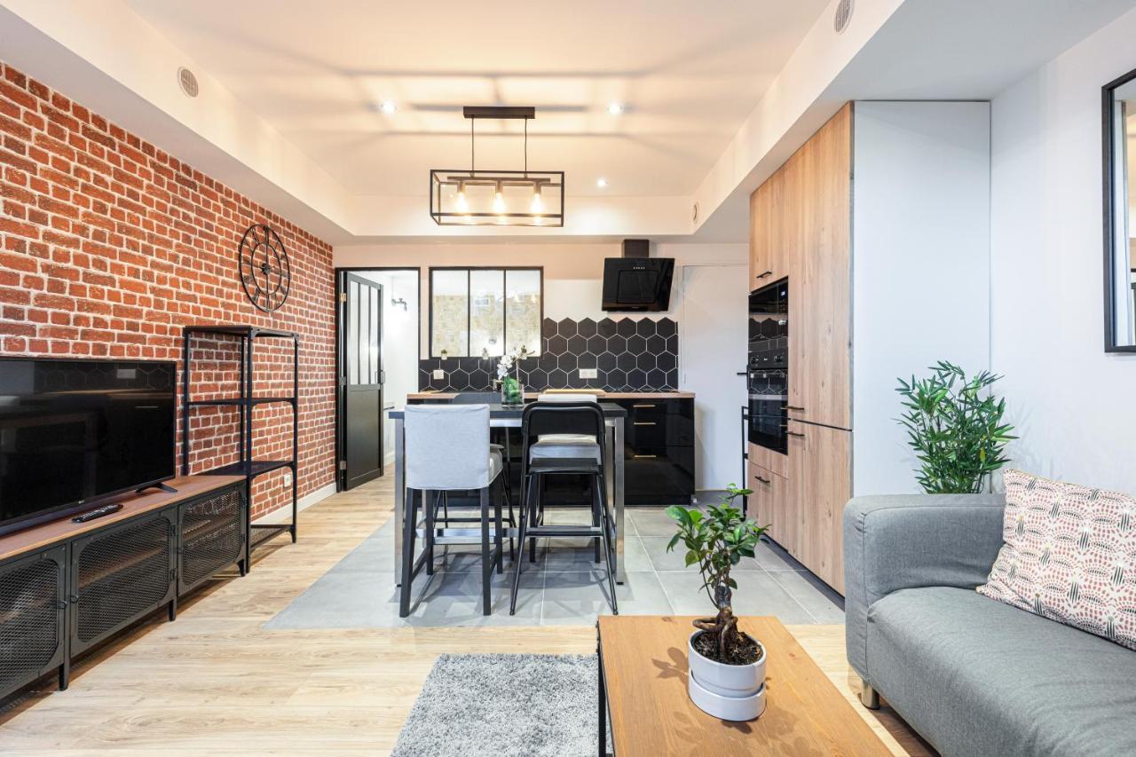 Le Loft Magnan - Ac- Pres Mer - Wifi - Parking - Confort Et Moderne - Supermarches Et Tram Proches Nisa Exterior foto